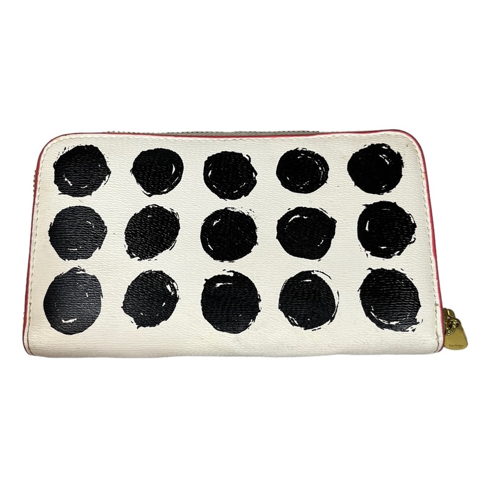 Indigo Polka Dot Wallet